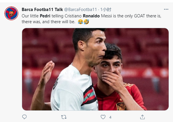 c罗亮了曝巴萨18岁天才索要球衣球迷恶搞梅西才是历史最佳