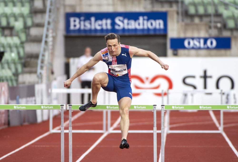 33秒26,25岁田径世锦赛冠军打破300米栏世界纪录 剑指奥运金牌