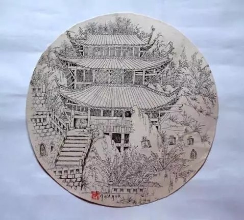 重慶特產傳說(527)|北碚復興線描畫,帶著