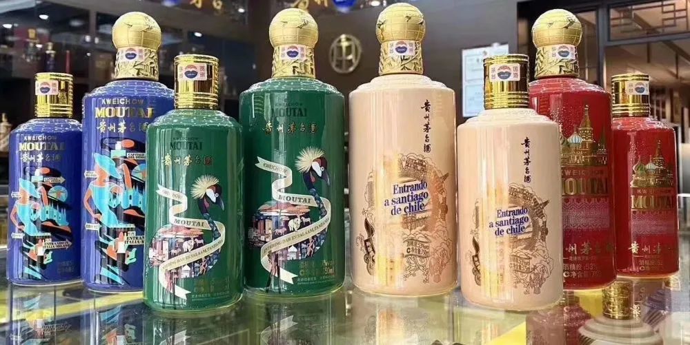 走进四国系列茅台酒半年翻倍