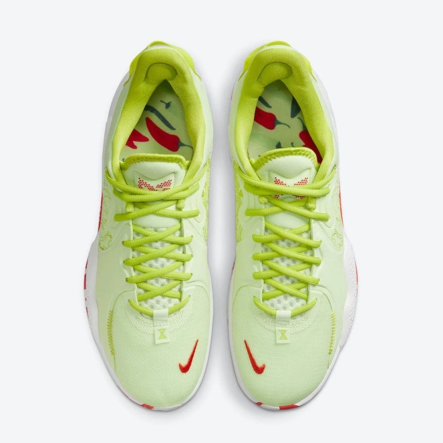 设计灵感来源于保罗·乔治的绰号,这双"泡椒"配色的篮球鞋,值得一看!