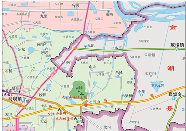 盱眙雖然析出了嘉山卻得到了泗洪六鄉鎮還改換門庭入了江蘇