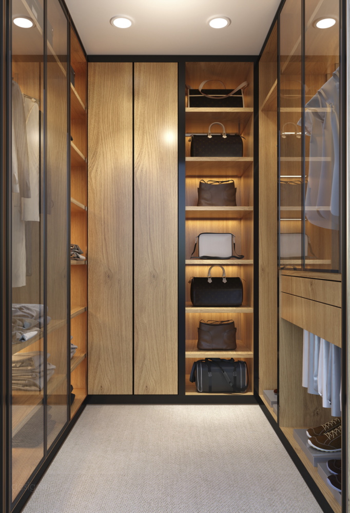 轻奢步入式衣帽间100例!