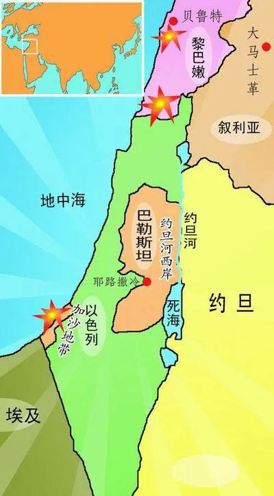 巴勒斯坦的土地到底是巴勒斯坦的还是以色列的?_腾讯网