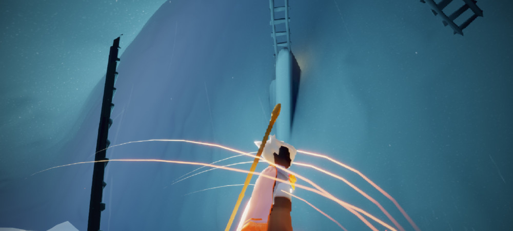 就能看见圣岛最后一个光之翼这样云野的光之翼也找完了!