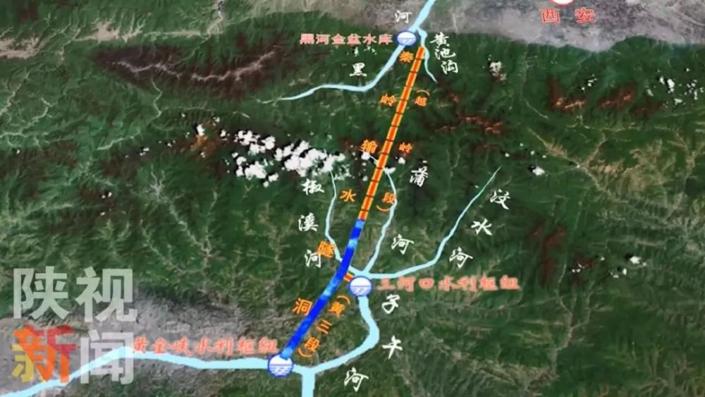 终南山隧道不是秦岭最长的隧道旁边就有两条隧道都比它长