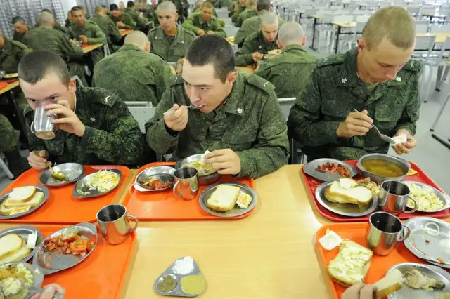 俄罗斯航母伙食图片