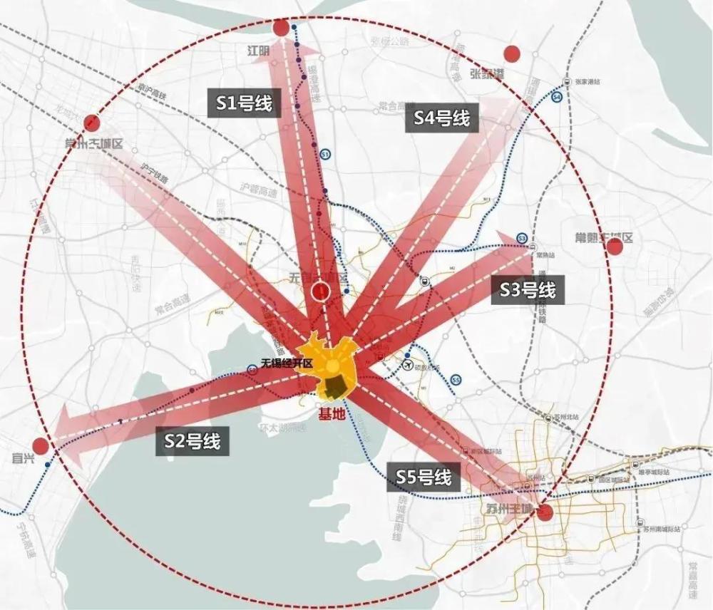 蘇錫常融合交通先行無錫地鐵三號和五號線將和常州蘇州接通