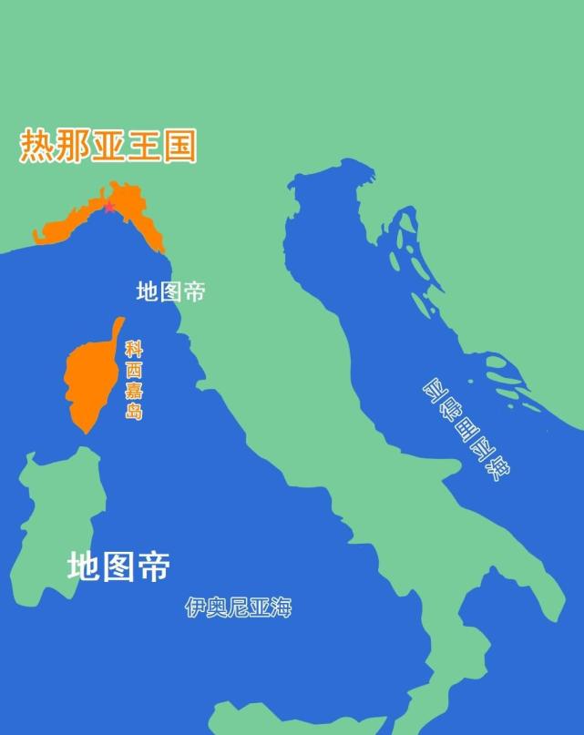 科西嘉岛曾是意大利的一部分为何成了法国领土