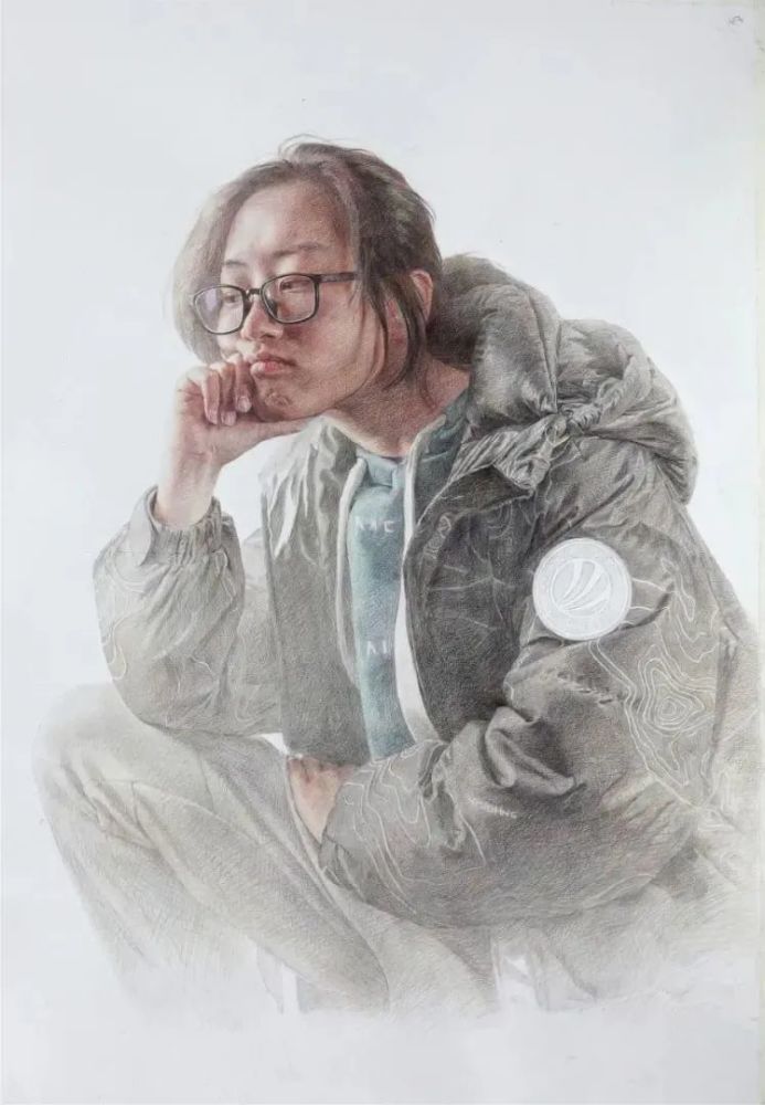 鲁美附中精微素描,细节放大让人惊叹!