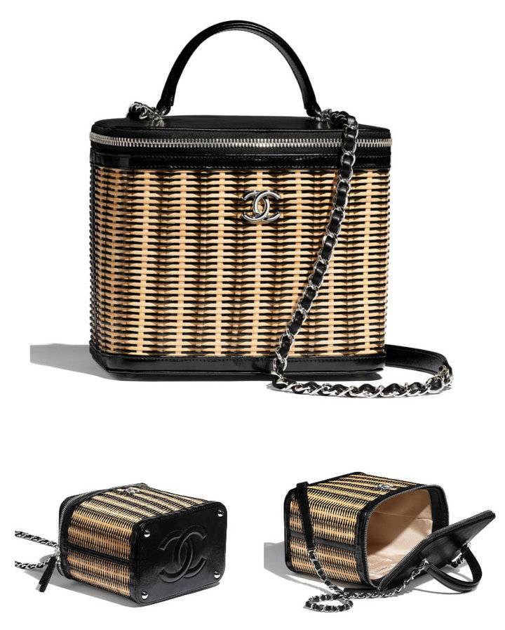 我和钟楚曦的度假差距 就是这只草编包!