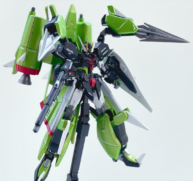 模玩控混沌核心高达模型改造