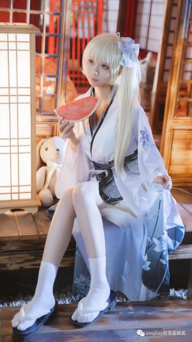 二次元cos大赏穹妹cos正片半度度度喵