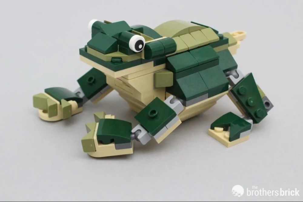 动物的奇妙冒险!乐高创意百变三合一31121鳄鱼开箱评测