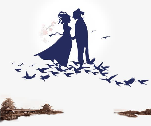 七夕鹊桥相会的浪漫,牛郎织女难成眷属的遗憾,王母娘娘的可恶,成千上