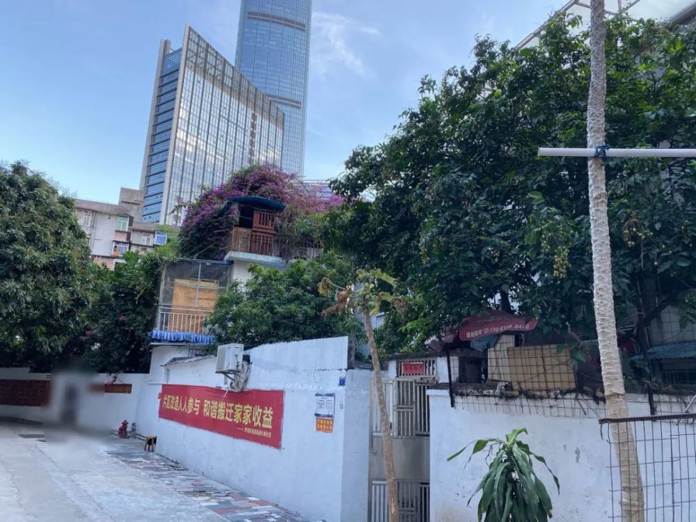 实探蔡屋围旧改正在拆除中一期开干了