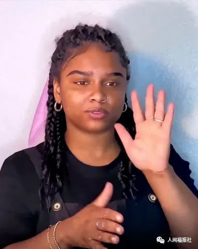 图说:史密斯透过社群媒体平台,向网友推广美国黑人手语.图/取自网路