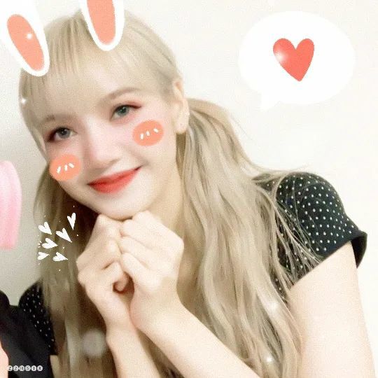 lisa那些可爱到冒泡泡的图