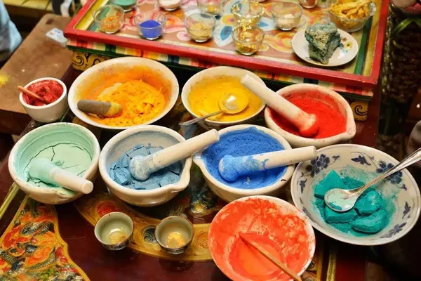 矿物颜料千年不会褪色的神奇