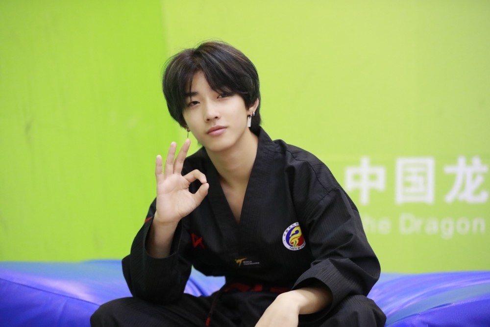 影片中跆拳道少年"林秋楠"的扮演者,正是主演过《龙拳小子》等影视剧