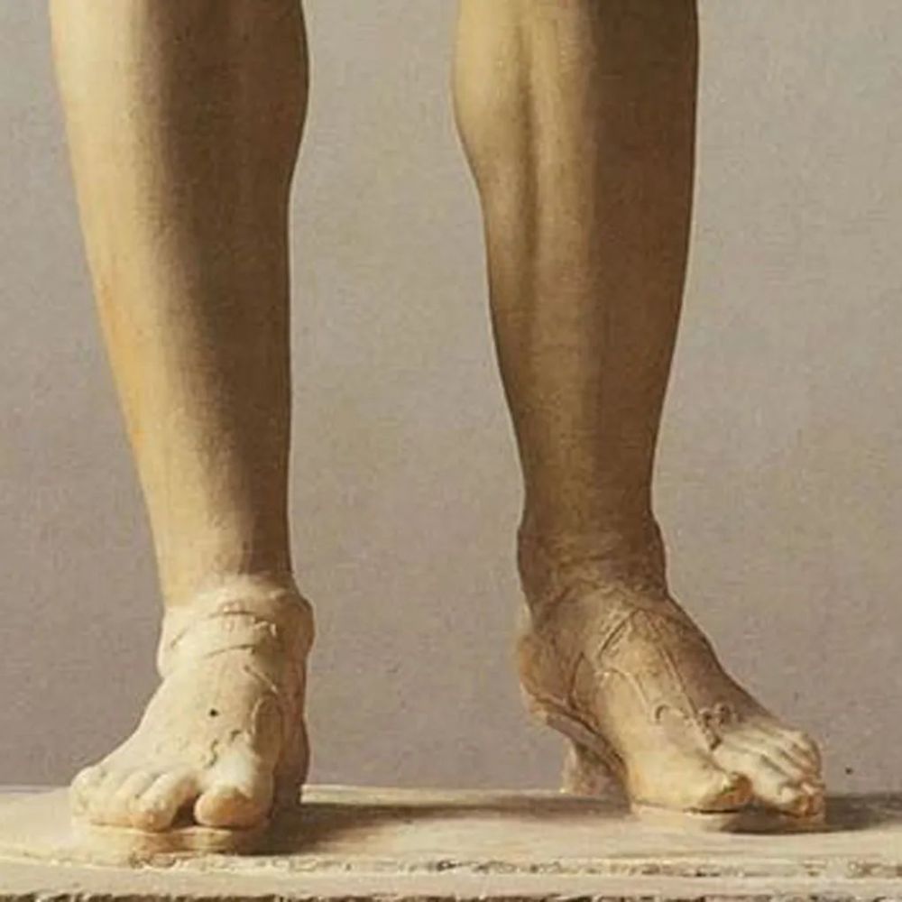 赫尔墨斯与幼年的狄奥尼索斯普拉克西特利斯古典时期希腊雕塑作品欣赏