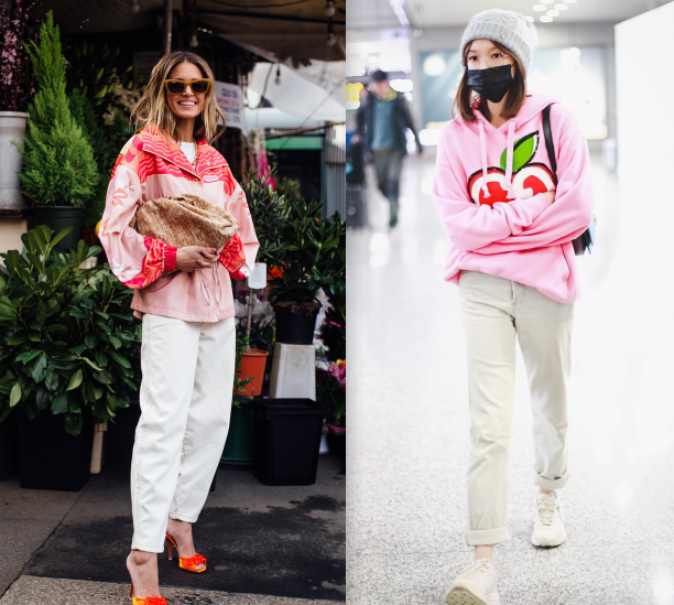 粉白的时尚看着可不土掌握这些搭配技巧让自己也能引领时尚