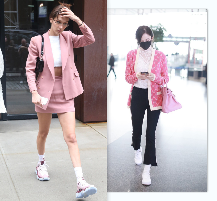 粉白的时尚看着可不土掌握这些搭配技巧让自己也能引领时尚