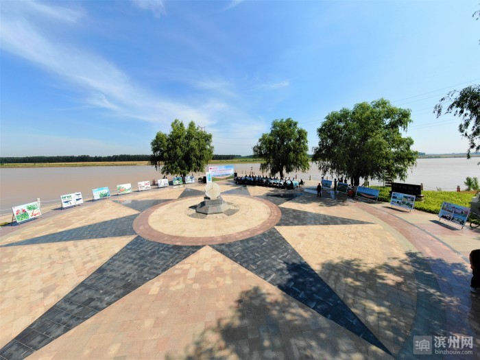 首届"黄河一脉"全国书画邀请展走进邹平市码头镇