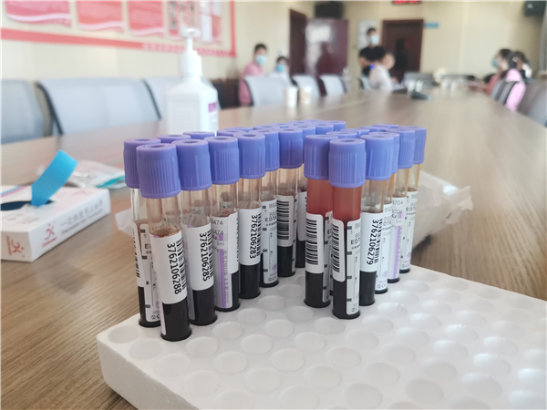 信阳市有序开展造血干细胞捐献志愿者血样采集