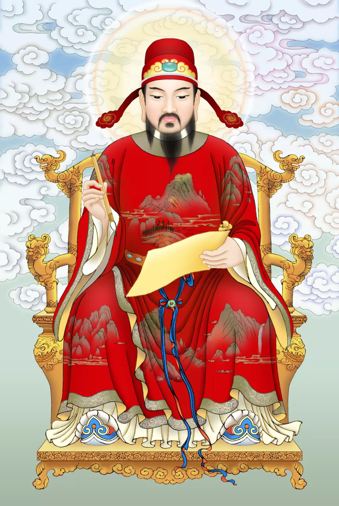 大红袍的神差退下后,文昌帝君就喊,王用予的名字,请他上殿.