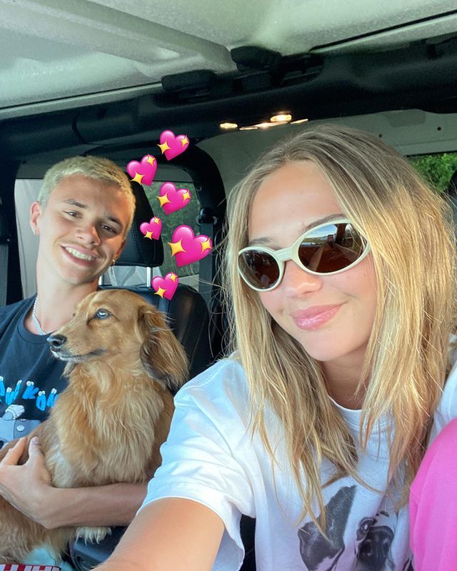 被晒出"懒床照"太甜蜜|大卫·贝克汉姆|罗密欧·贝克汉姆|米娅·雷根