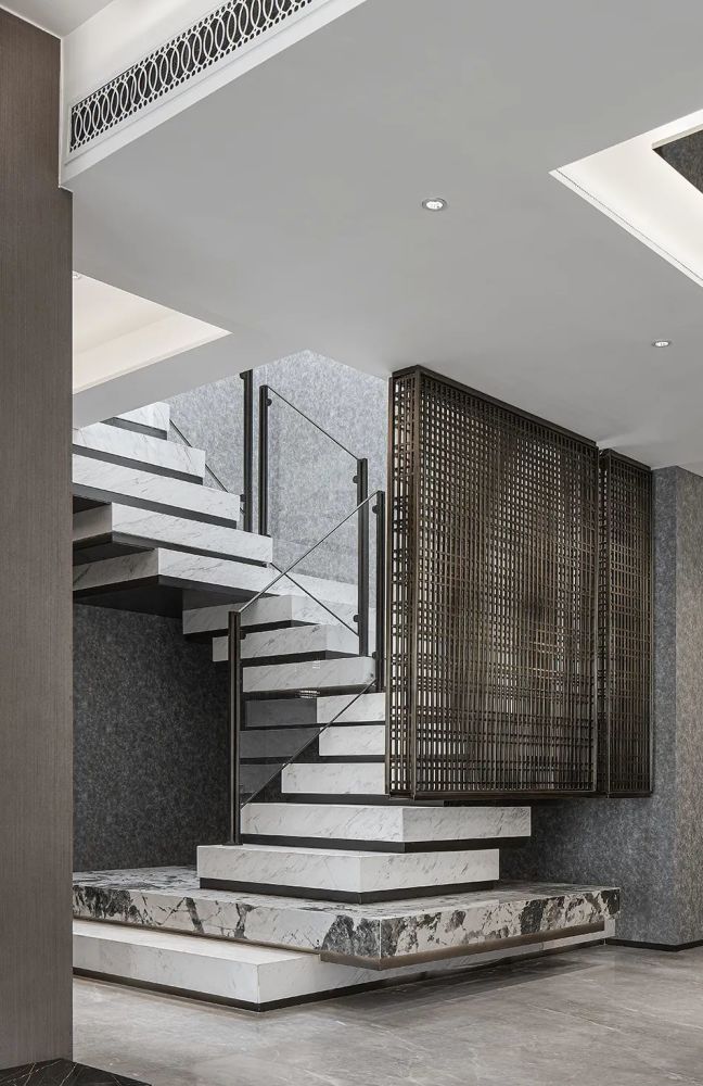 雅奢间的高级灰,不一样的大理石空间