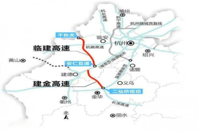 很不錯杭州與金華又一條高速公路將開通助力長三角一體化