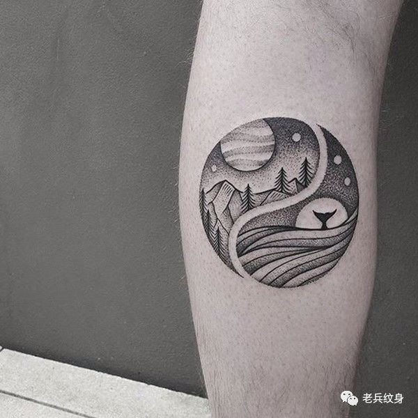 点刺纹身一个能帮你减少纹身痛感的绝美风格