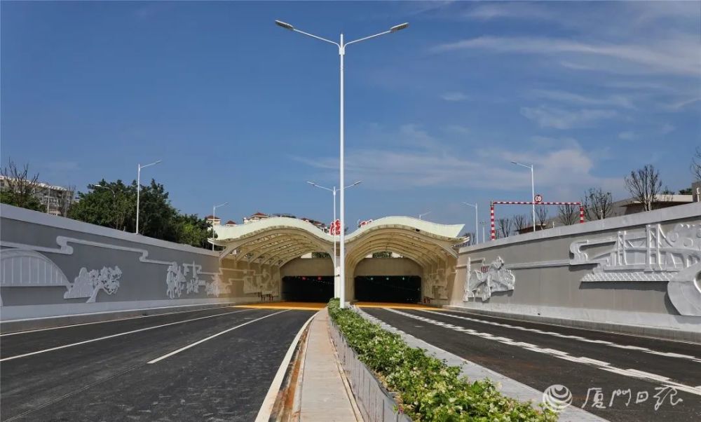 海沧湖里5分钟海沧隧道通车后怎么走示意图来了