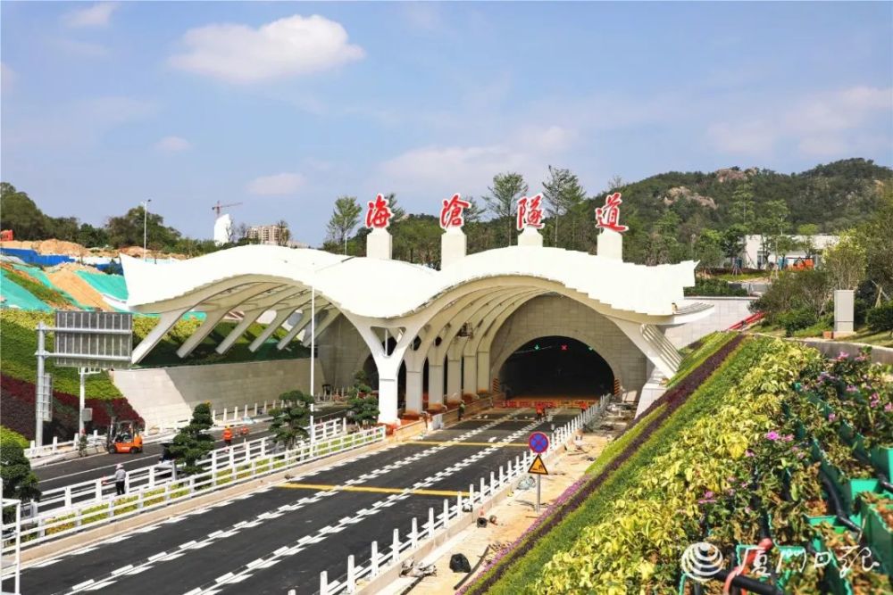 海沧湖里5分钟海沧隧道通车后怎么走示意图来了