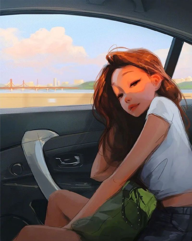 加拿大插画师samyang一组人像插画艺术