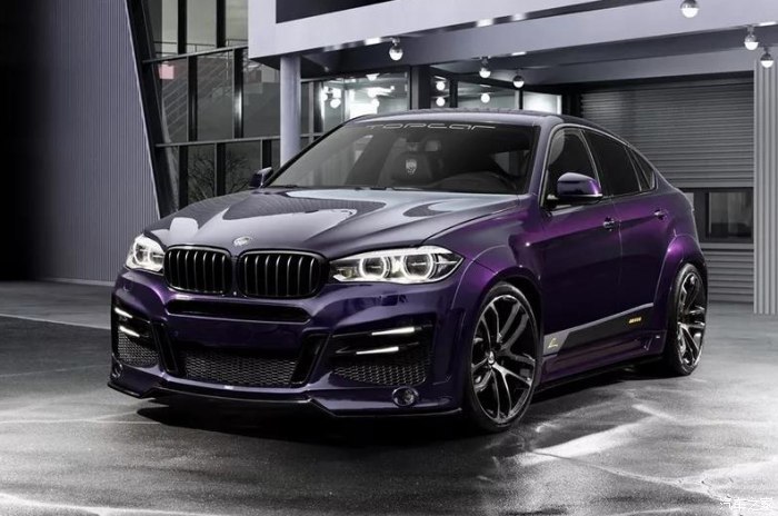 够宽,够抢眼,宝马x6 m宽体上身瞬间摇身变成巨型钢炮