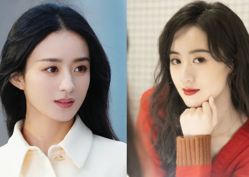 赵丽颖生图太扛打了却被指和袁冰妍撞脸细看之下相似度很高