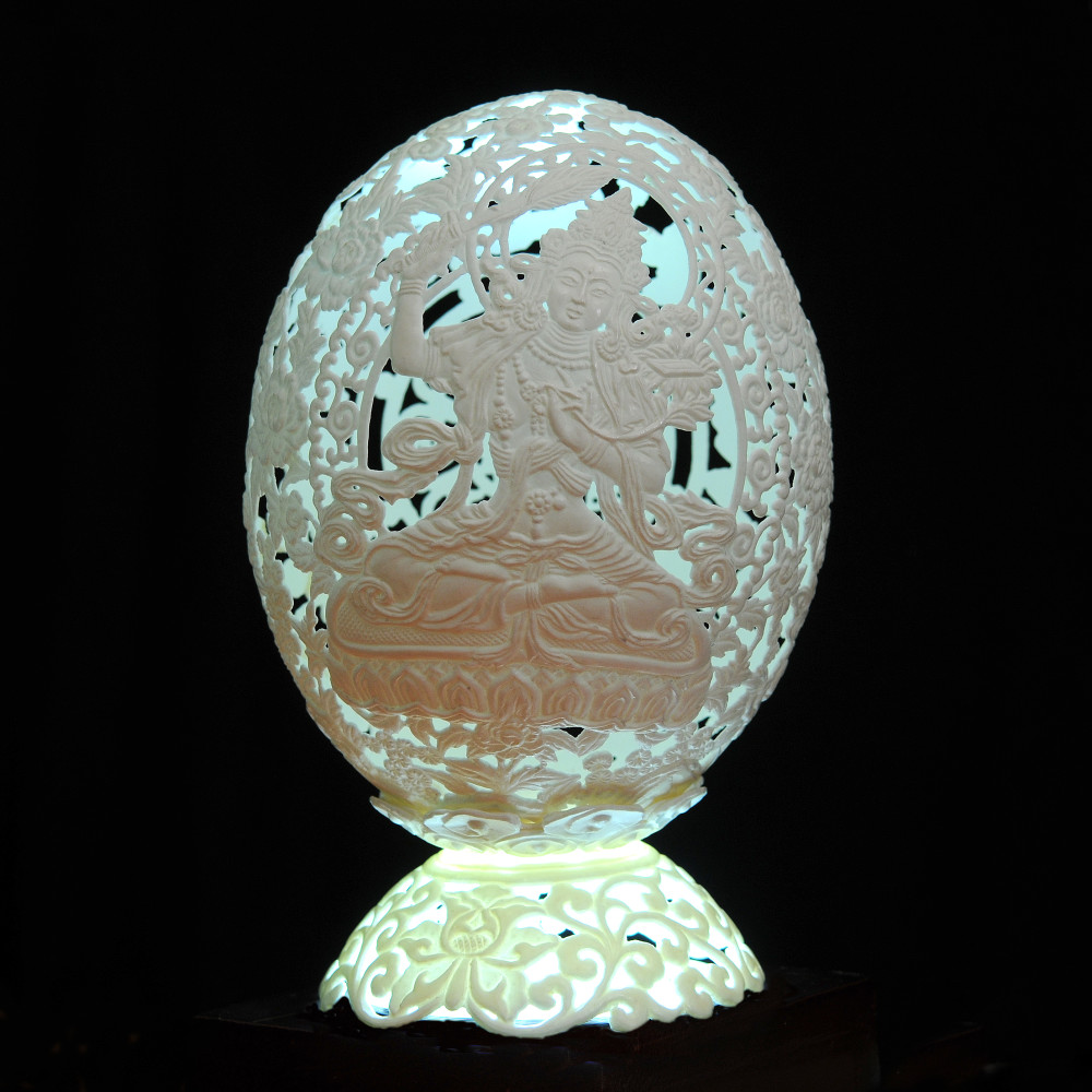 什么是指尖上的艺术蛋雕保定涿州告诉你