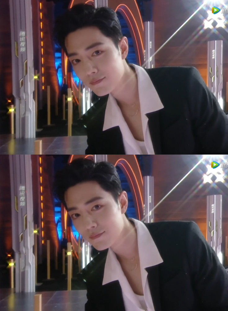 肖战现身《拾光盛典》,星星眼流畅下颌线,怼脸拍笑容太甜了