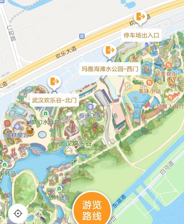 東亭站 湖北美術館 ,湖北省博物館免費仁和路站 武漢歡樂谷200 ,瑪雅