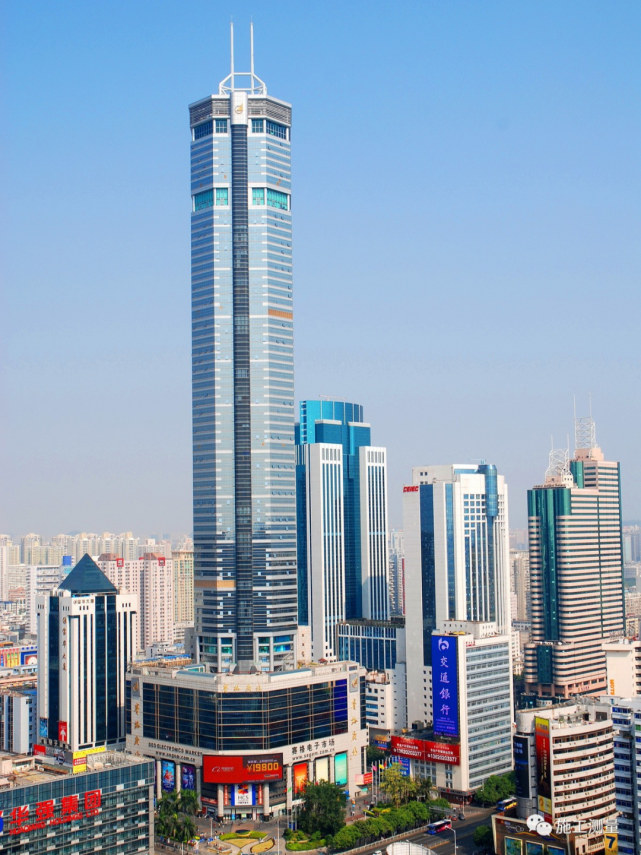 原创深圳赛格大厦摇晃我对超高层建筑变形监测的思考