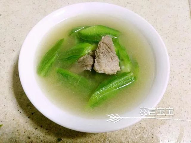 羽言寶寶『 生滾瘦肉絲瓜湯 』02!