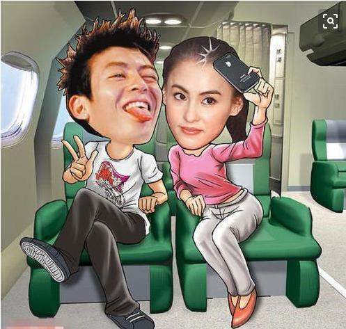 2011年5月,张柏芝在飞机上遇到了"老炮友"陈冠希,据空姐回忆,张柏芝
