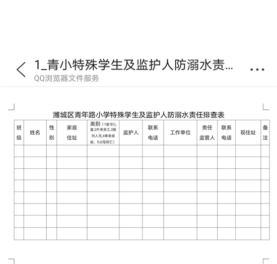 潍城区青年路小学家校联合防溺水多措并举保平安