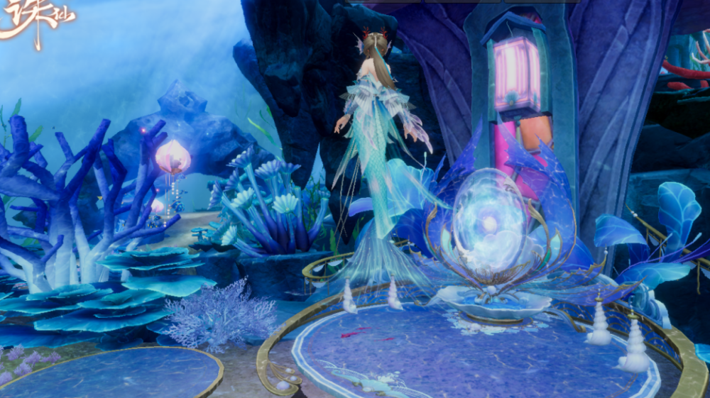 全新地图"照晴湾","鲛游海"开放,明媚的海岸沙滩连接着绮丽的海底世界