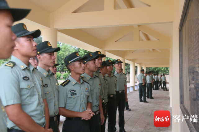 南部战区陆军某海防旅开展学党史忆先烈当强军先锋主题党日活动