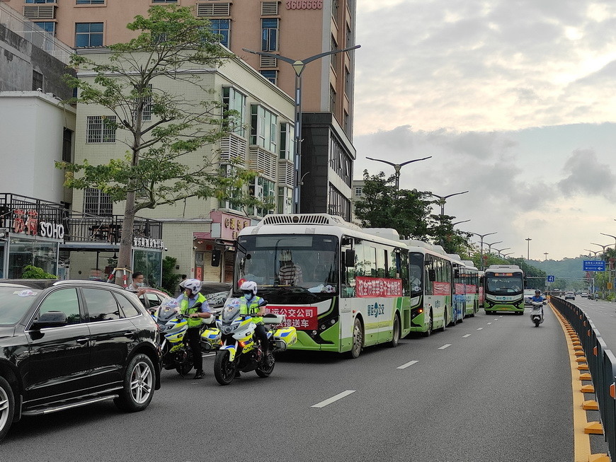 你高考我护航 粤运交通助力考生硬核迎战