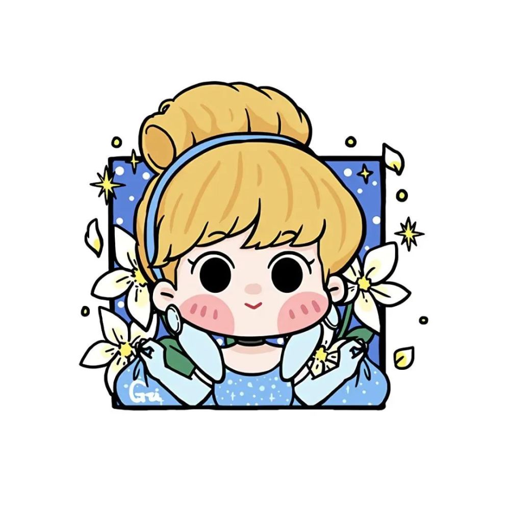 可可爱迪士尼公主头像